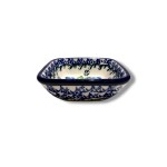 604 Bunzlau vierkant schaaltje 8 x 8 cm 1419X 604 Kleine vierkante schaaltjes 8 x 8 cm